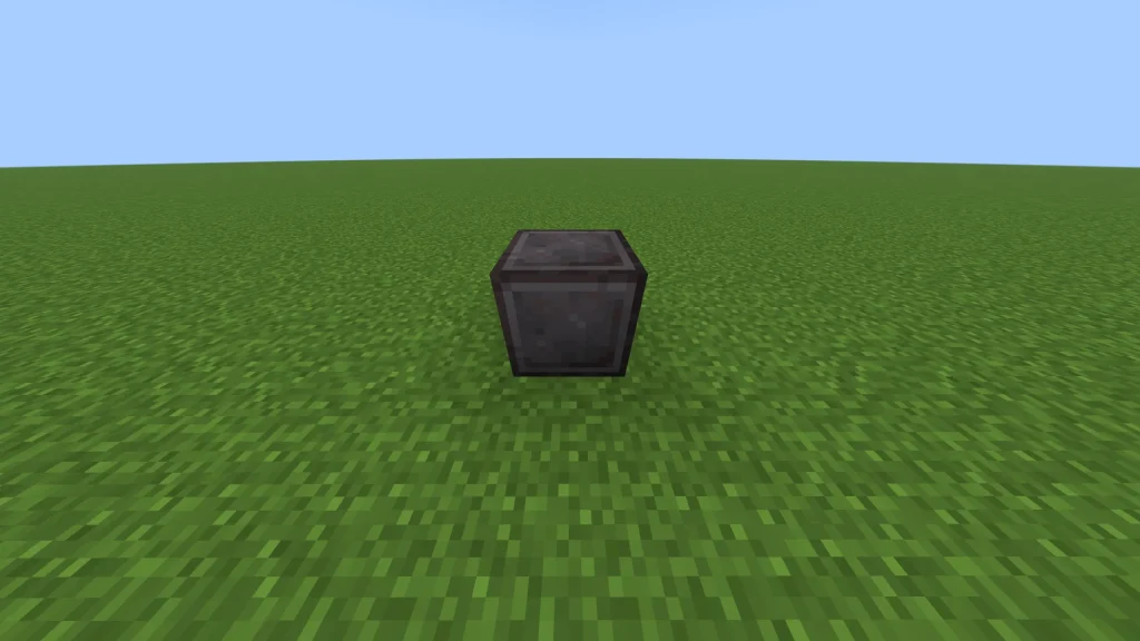 マイクラ ビーコンの土台 ネザライトブロック